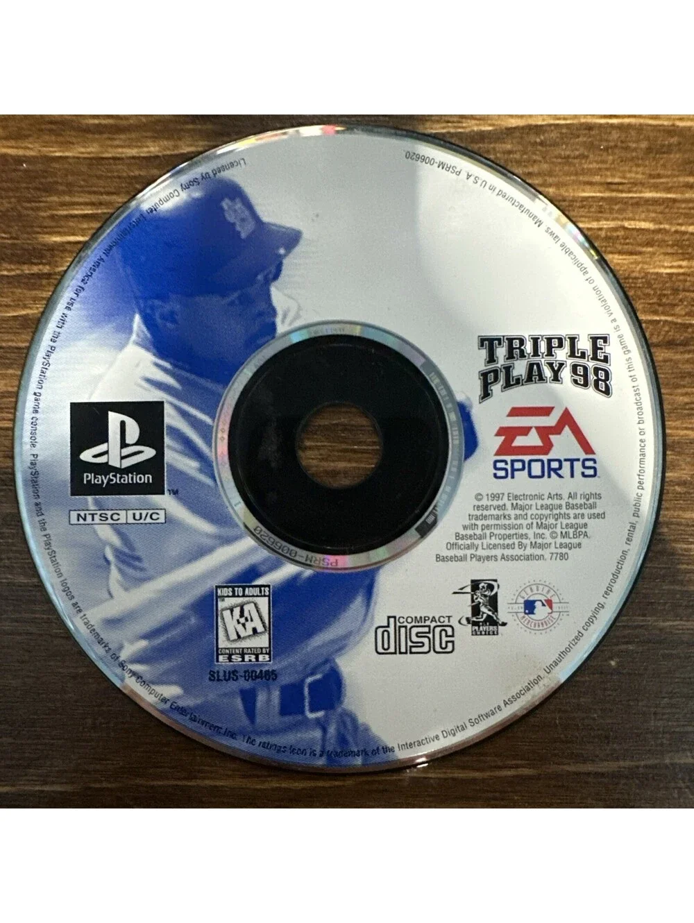 Triple Play 98 (Sony PlayStation 1, 1997) PS1 Game Disc Only Baseball EA